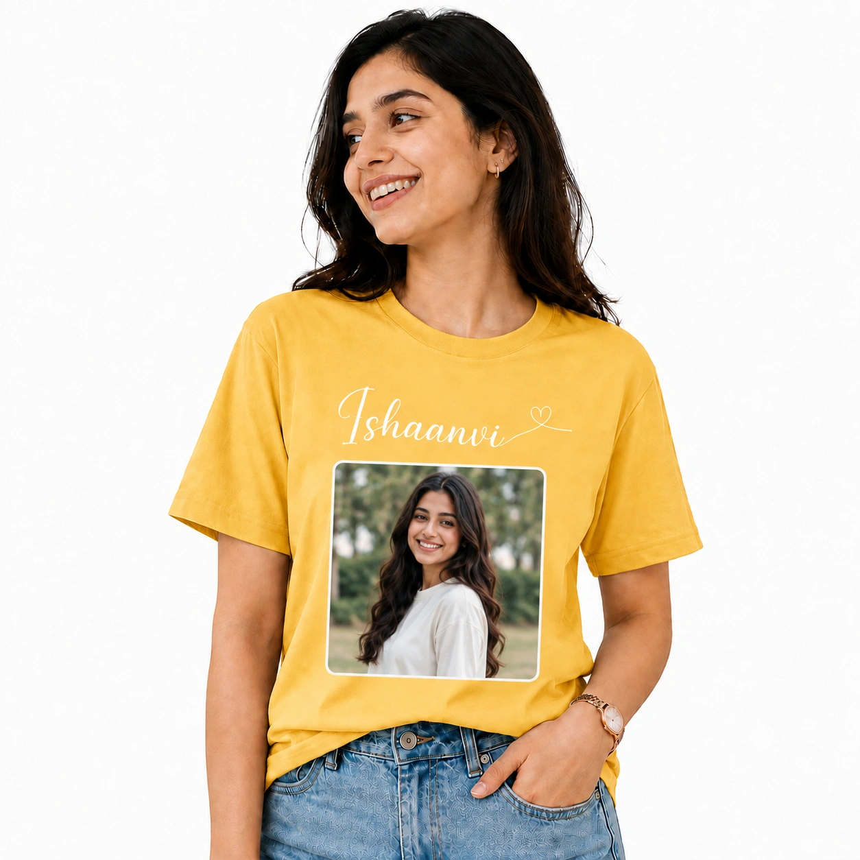 Soft Square Photo Tshirt